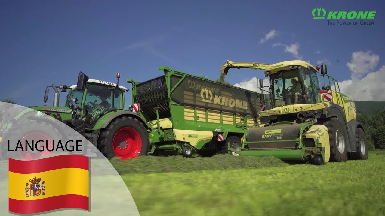 KRONE RX – Remolques de forraje y autocargadores