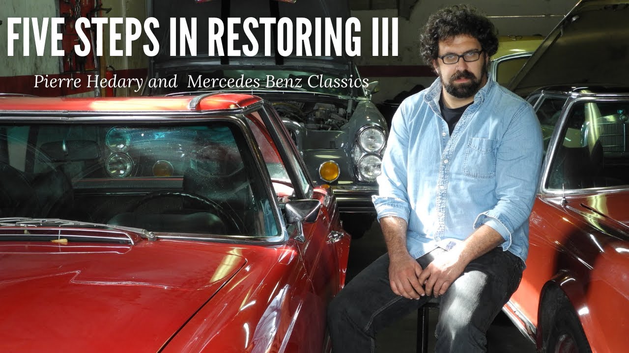 5 steps in restoring a Classic Mercedes Benz  part 3  4K