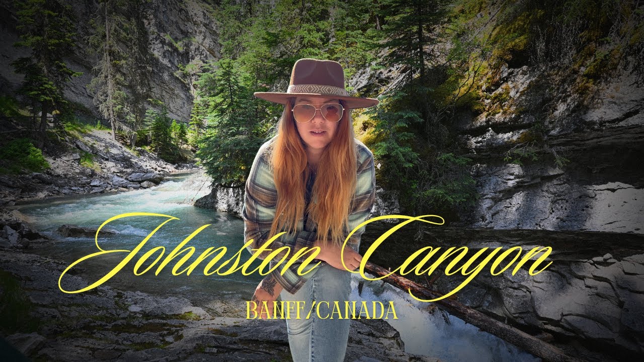 Mon Road Trip au CANADA🇨🇦 Épisode 7/ Johnston Canyon Un joyau caché dans les Rocheuses💧🏔️