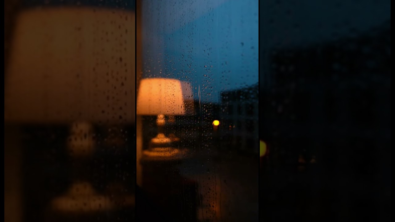 Cozy Rainy Night Can't Sleep Try This 🌧️ #sleephelp #rainsounds #shorts