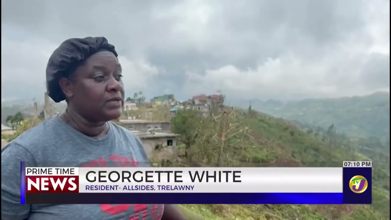 South Trelawny Devastated by Hurricane Melissa;  Residents Appeal for Help | TVJ News