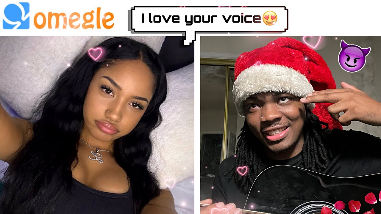 YN sings LOVE SONGS to Pretty Girls on OMEGLE (Chrismas Edition) 😍🎅