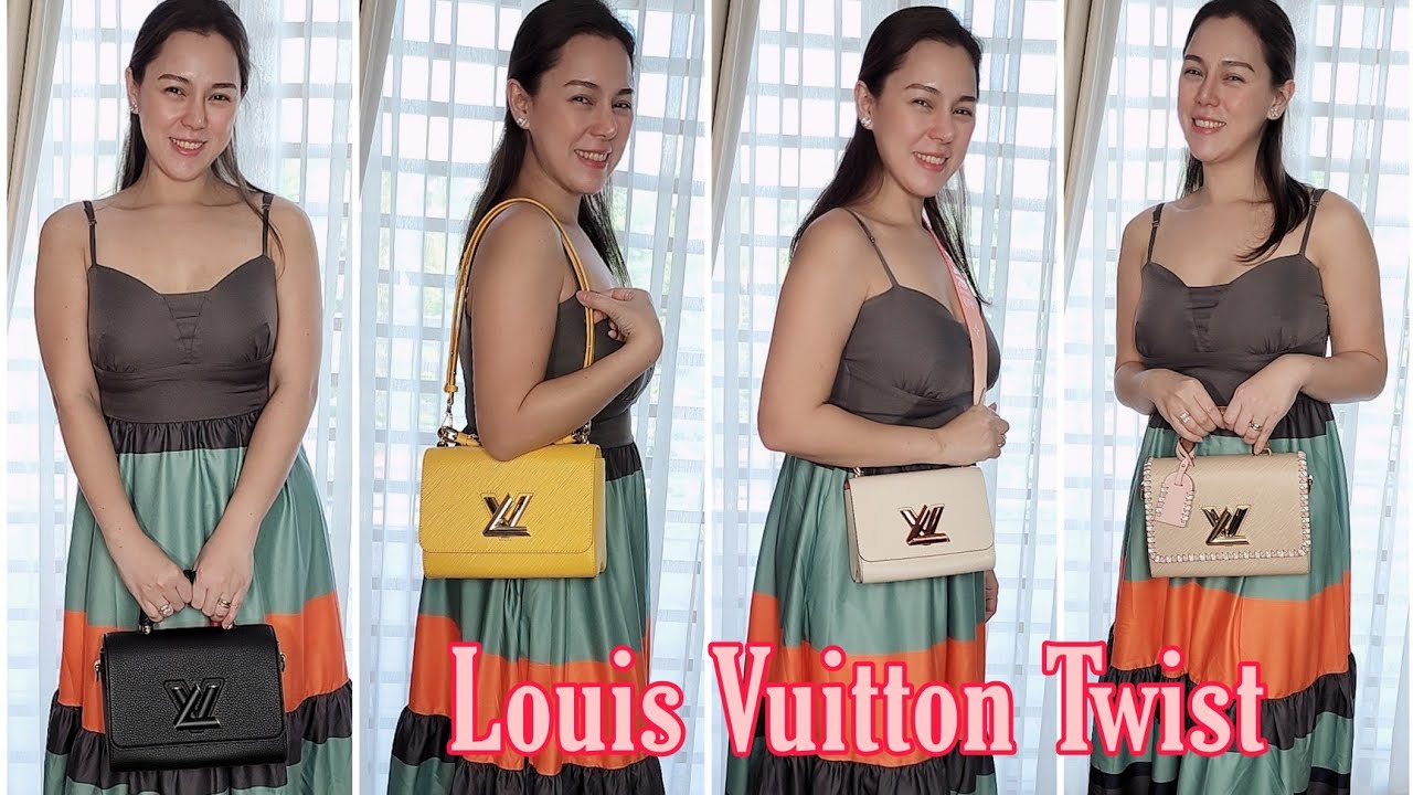 Louis Vuitton Twist PM vs MM (I love twist bag) #LVTWIST #louisvuitton #twist #bags #chooseone #
