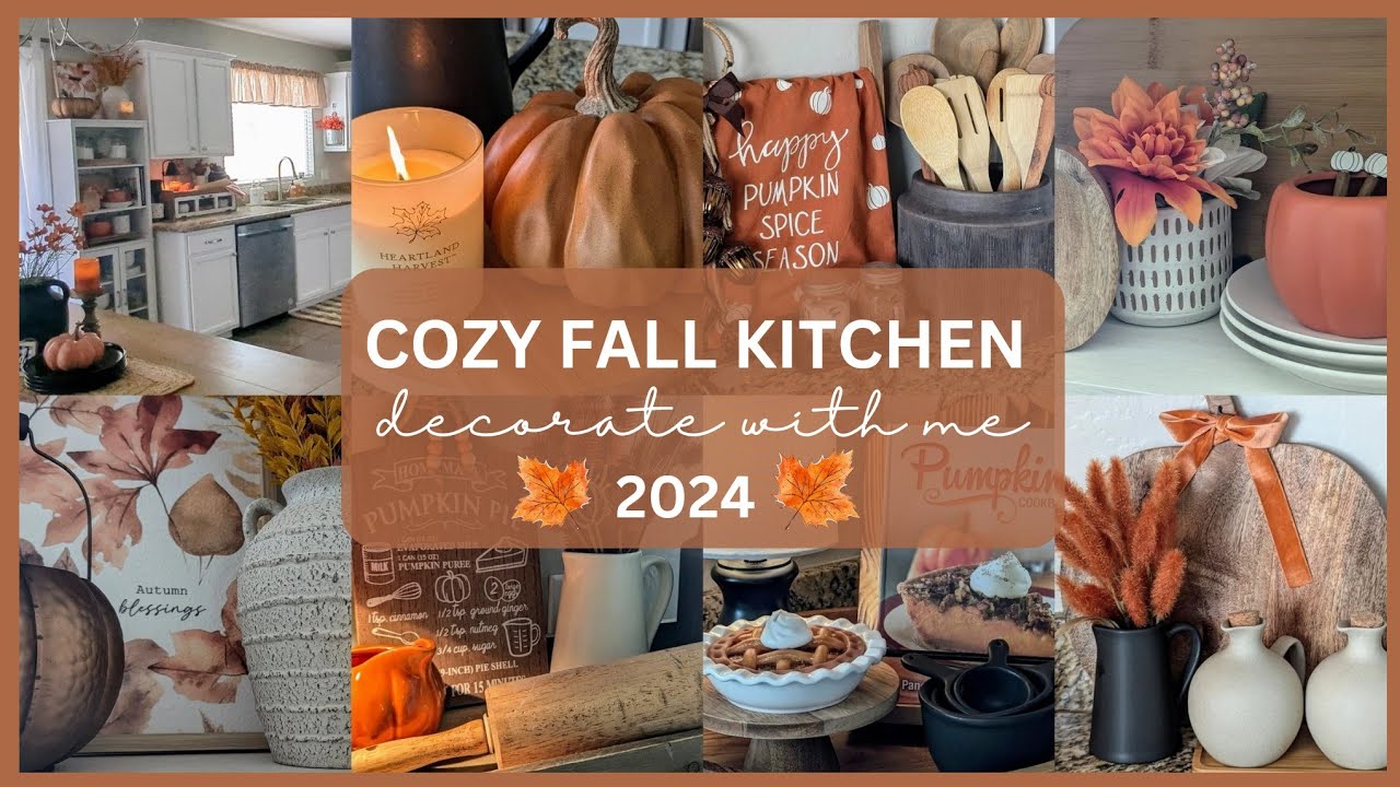 🍁НОВИНКА! 2024 🍁ОСЕННИЙ УКРАШАЙТЕ КУХНЮ ВМЕСТЕ СО МНОЙ! УЮТНЫЕ ОСЕННИЕ ИДЕИ ДЛЯ УКРАШЕНИЯ ДОМА В ...