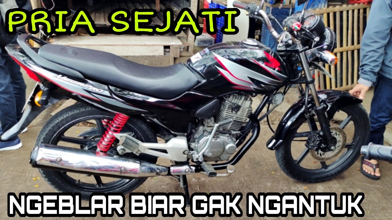 GAYA HIDUP LAKI LAKI BOBOK KNALPOT MOTOR HONDA MEGAPRO NGEBLAR BIAR GAK NGANTUK