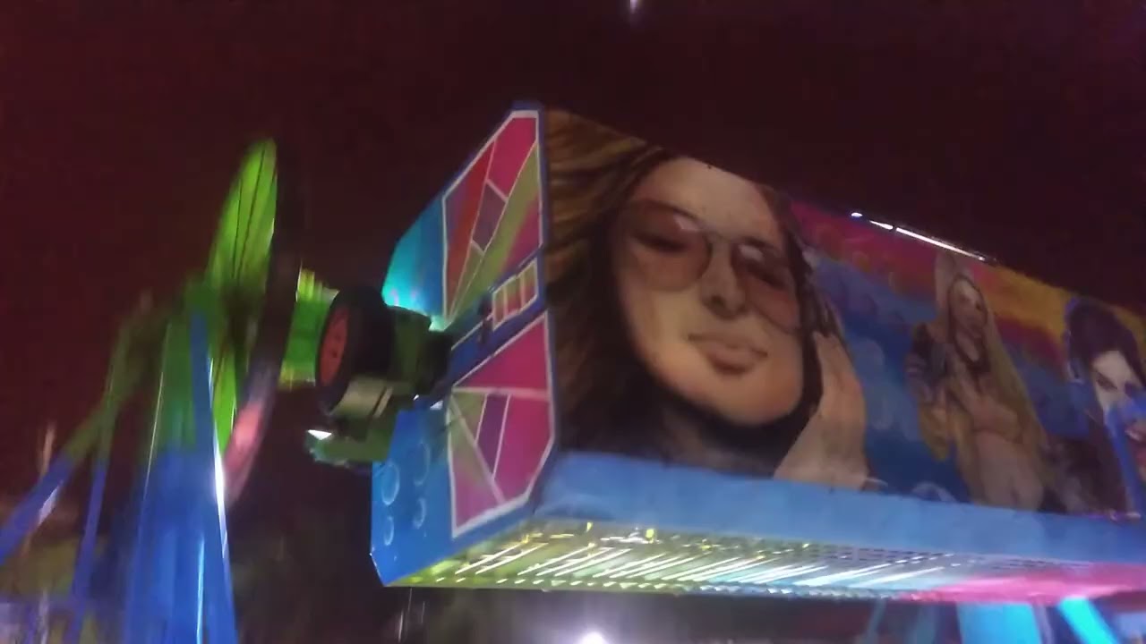 GIRO COMPLETO SPACE LOOP - (GAIOLA)PARQUE DE DIVERSÕES SÃO FRANCISCO ALTOS-PI