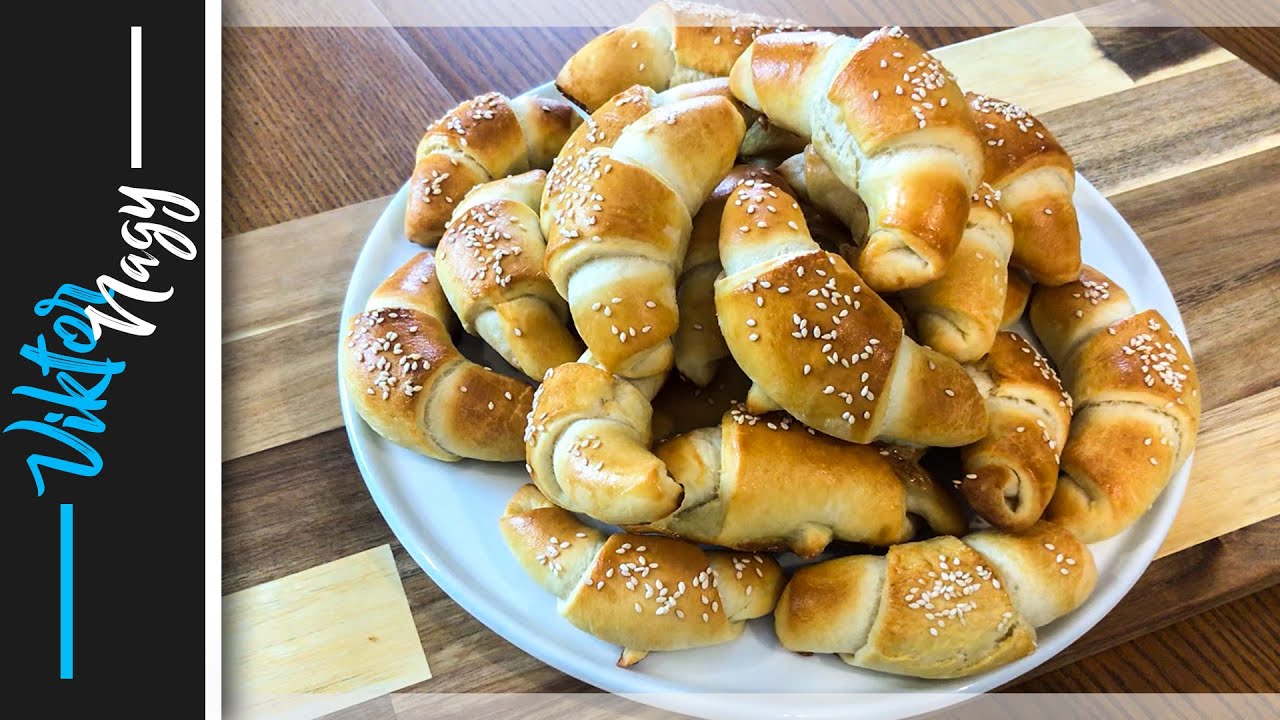 Slané rožteky z kysnutého cesta | Viktor Nagy | recepty