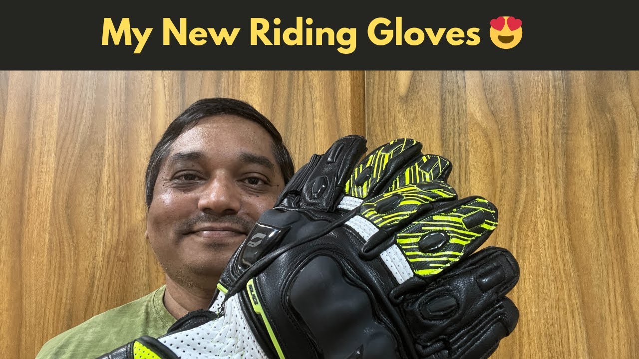 My New Riding Gloves 😍 | Solace Furious V3.0 CE | Full Protection | Touring Gloves |Kangaroo Leather