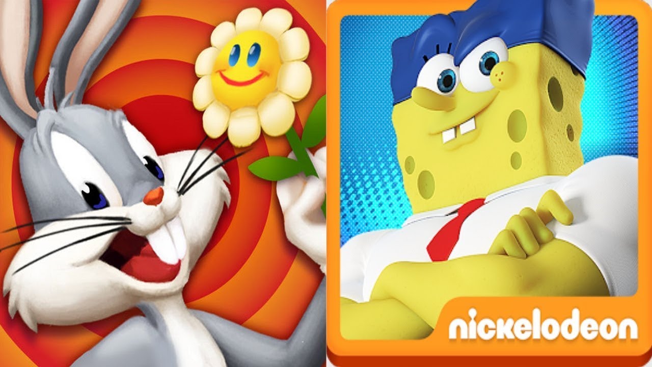 Spongebob On The Run VS Looney Tunes Dash | Android iPad iOS Gameplay