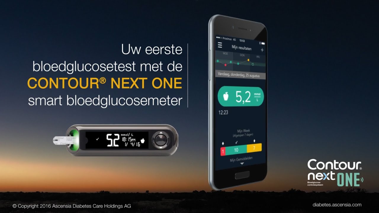 Testen met de CONTOUR NEXT ONE bloedglucosemeter | CONTOUR NEXT ONE | mmol/L | Nederland (nl_NL)
