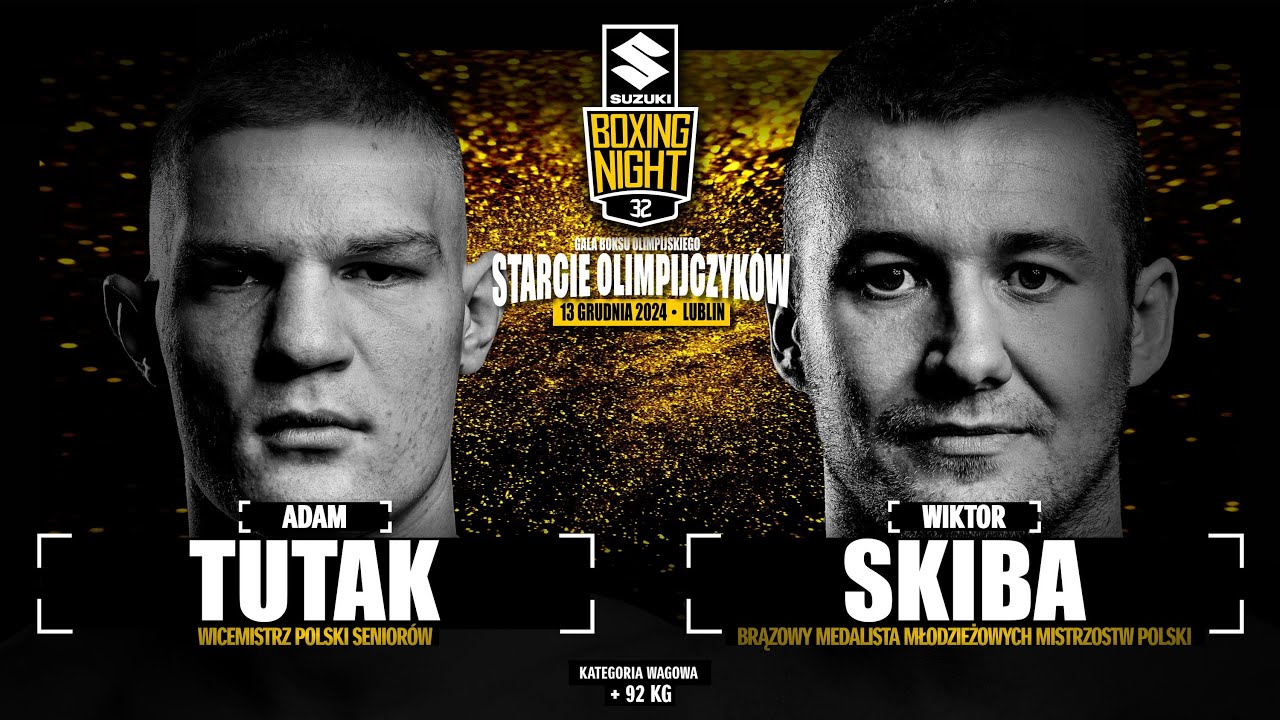 ADAM TUTAK vs WIKTOR SKIBA | SUZUKI BOXING NIGHT 32 | WALKA 5