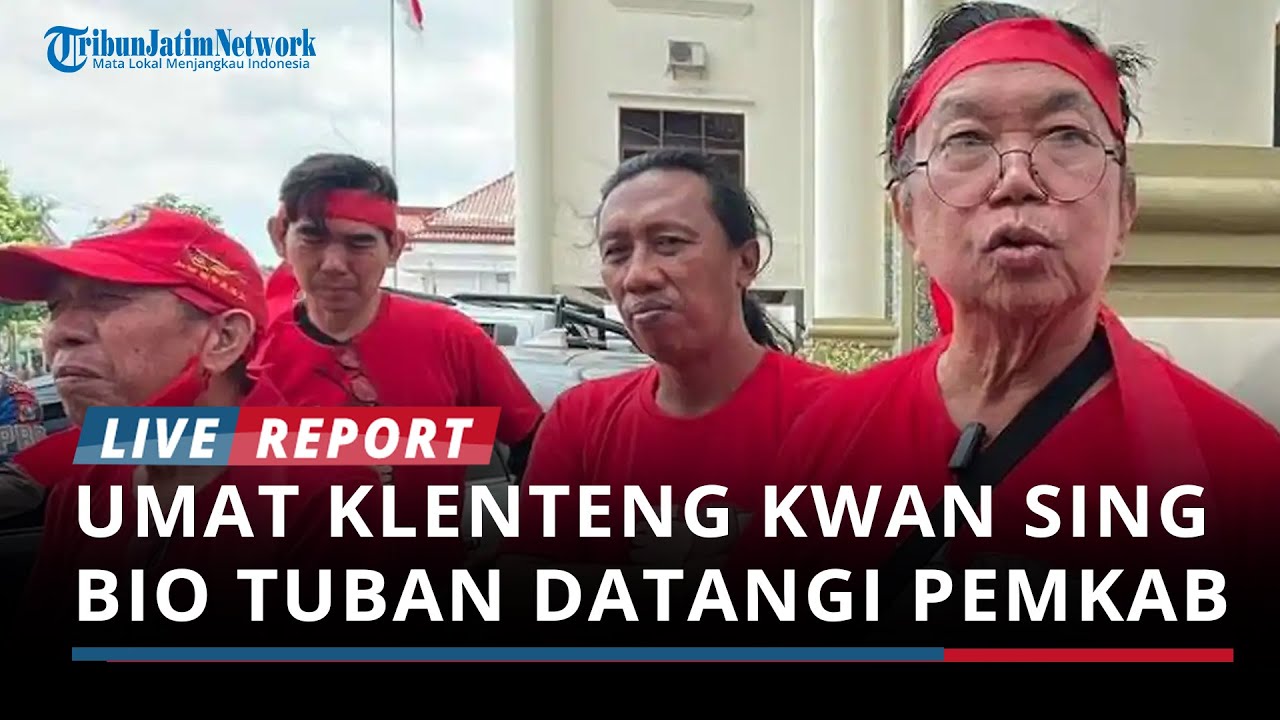 Ratusan Umat Klenteng Kwan Sing Bio Tuban Demo di Pemkab, Tuntut Pengembalian Pengelolaan