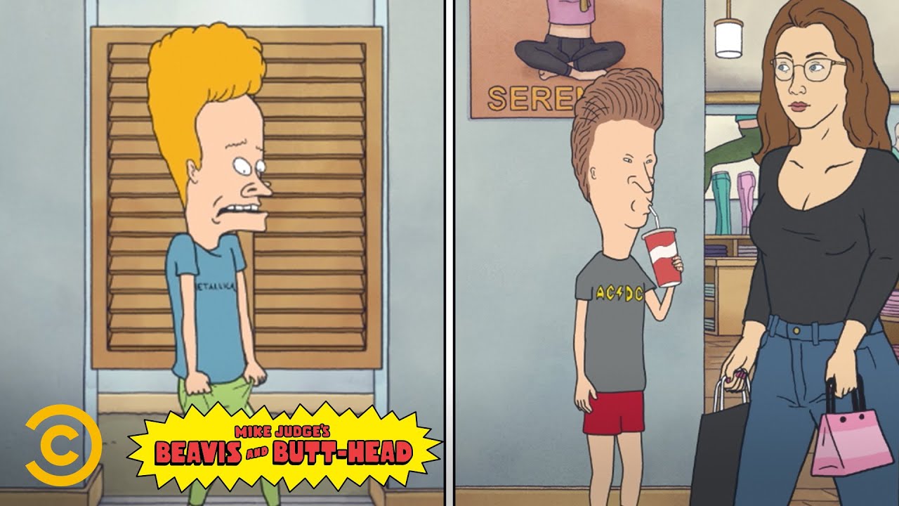 Beavis Tries on Women’s Yoga Pants  - Mike Judge’s Beavis & Butt-Head