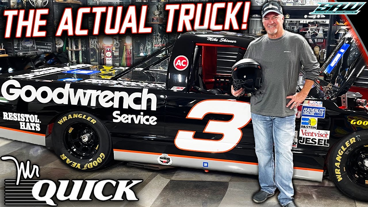 Грузовик Goodwrench NASCAR 1995 года Майка Скиннера: ПЕРВЫЙ в истории чемпион гоночной серии Truc...