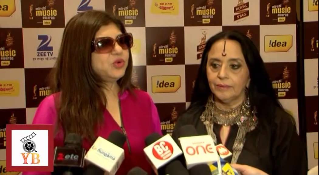 Alka Yagnik & EIla Arun At THE GRAND JURY MEET OF 7th MIRCHI MUSIC AWARDS