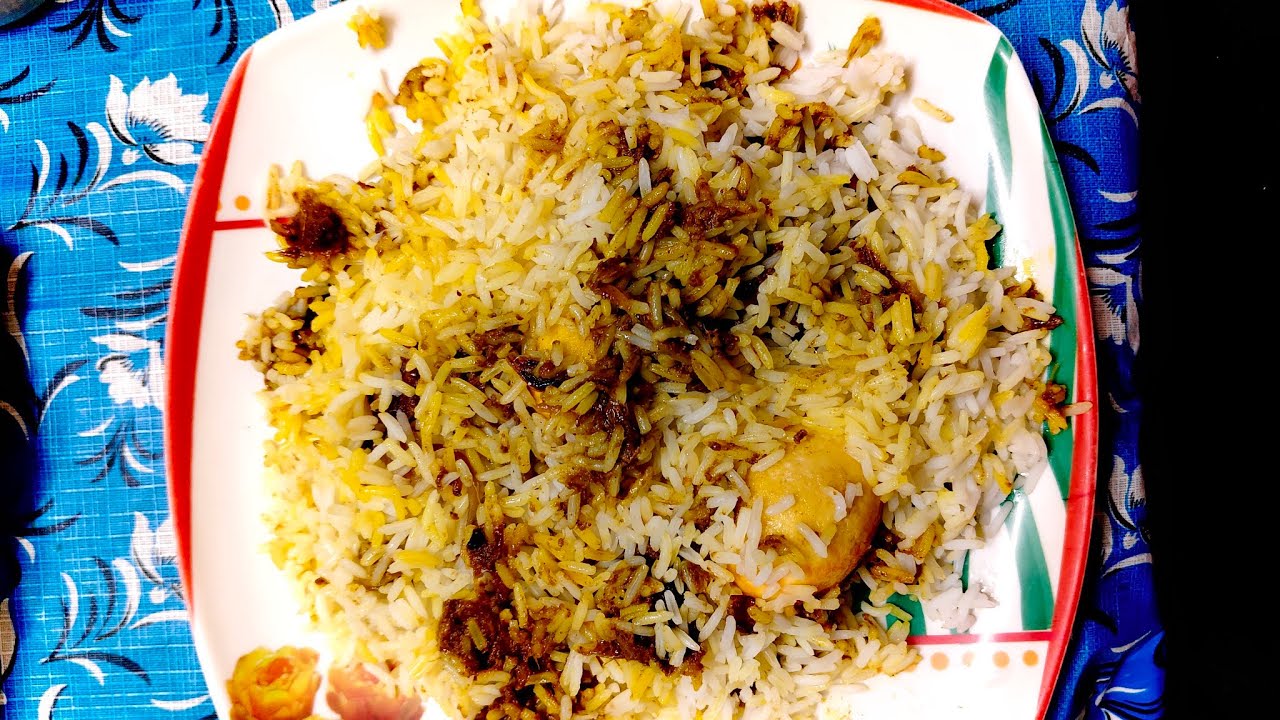 Egg biryani 