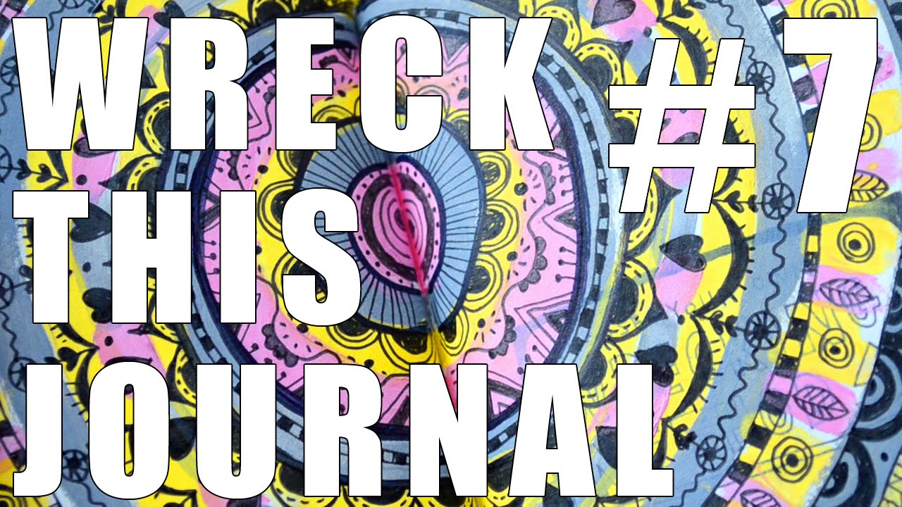 Wreck This Journal Everywhere - Doodletherapy / Уничтожь меня - Дудлотерапия