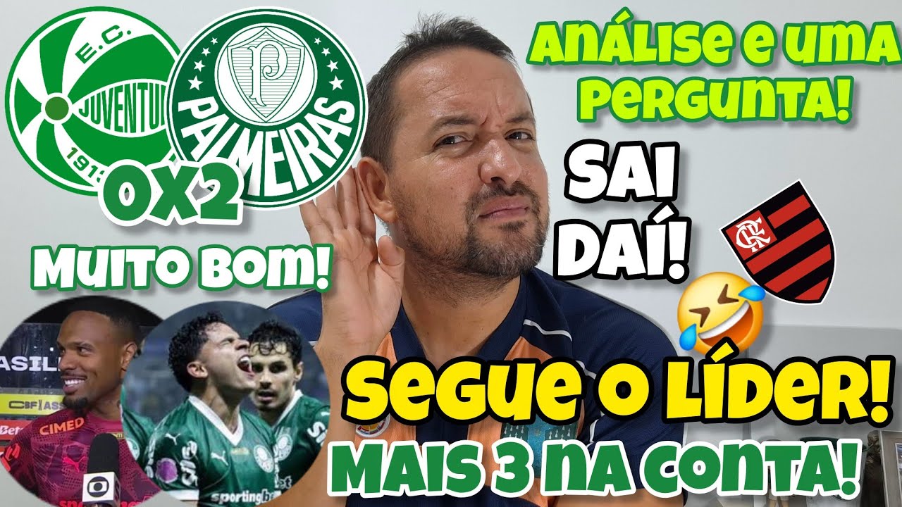 ⚠️🔥SEGUE O L&Iacute;DER! TINHA GENTE FELIZ MAS 🤣 JUV 0X2 PAL GRANDE JOGO POR TUDO QUE FOI PLANEJADO. 