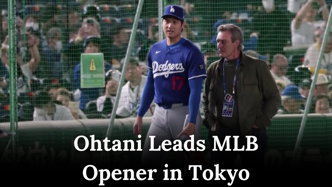 Shohei Ohtani prepares for MLB opener in front of huge crowd in Tokyo | AD1G