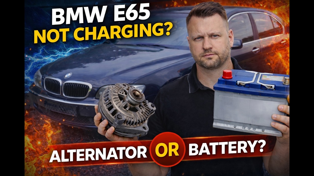 I found the REAL reason why BMW E65 wasn’t charging… 745D V8 M67 S01E02