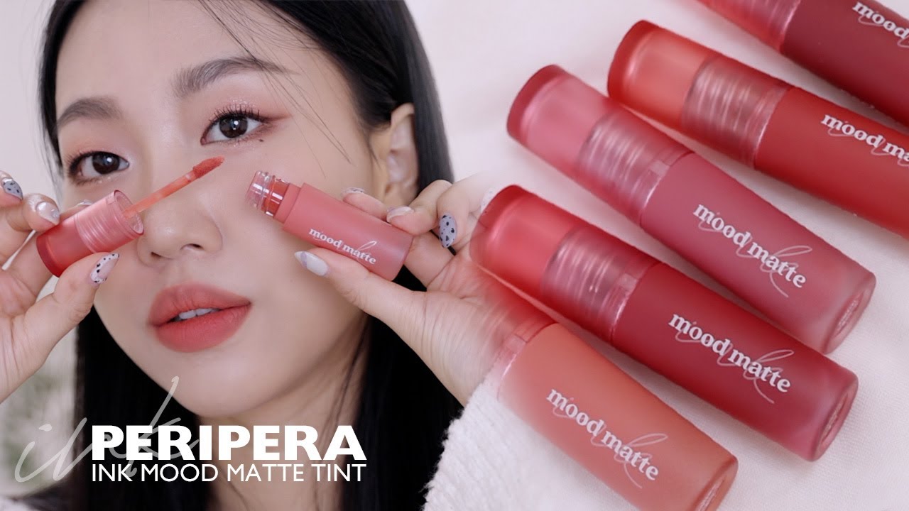 최애제형! 페리페라 잉크 무드 매트 틴트 립스코💋(vs 롬앤 컬러비교) | 민스코 Minsco