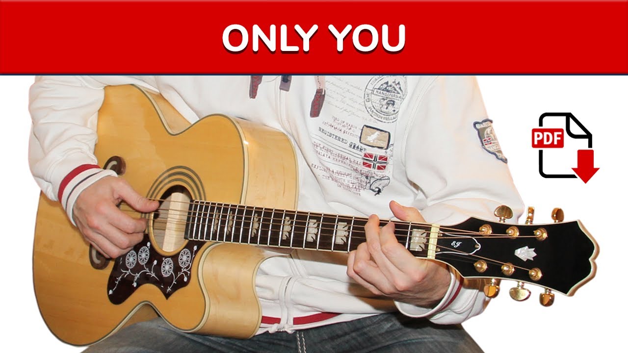 ONLY YOU 🎸 Yazoo | CHORDS AND LYRICS | Guitar Cover