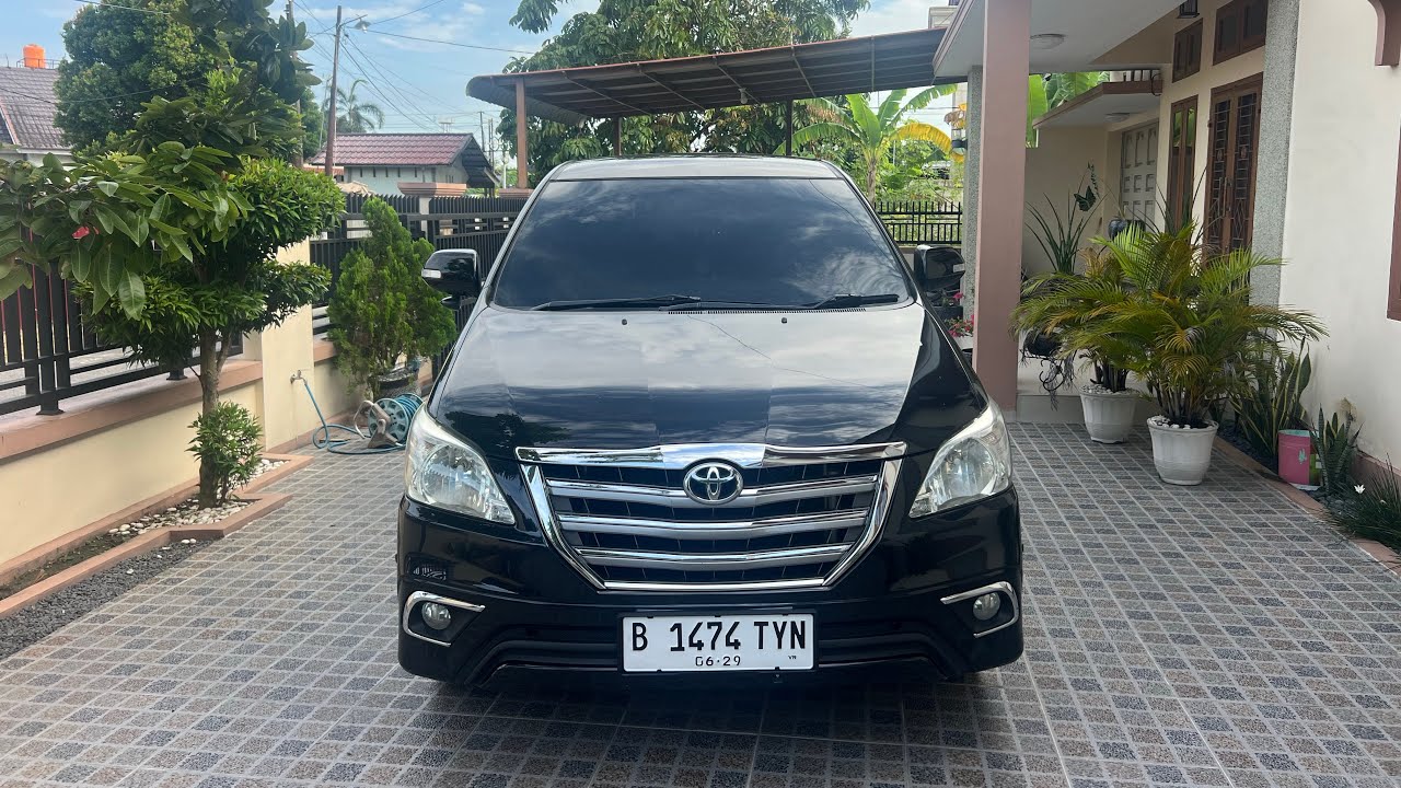 DI JUAL KIJANG INNOVA V METIC DIESEL 2014 Full Original  By @vanriautomobil