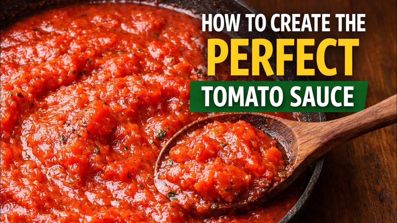 How to make a good Tomato Base | The Foundation for Jollof Rice, Stew & Easy Meal Prep