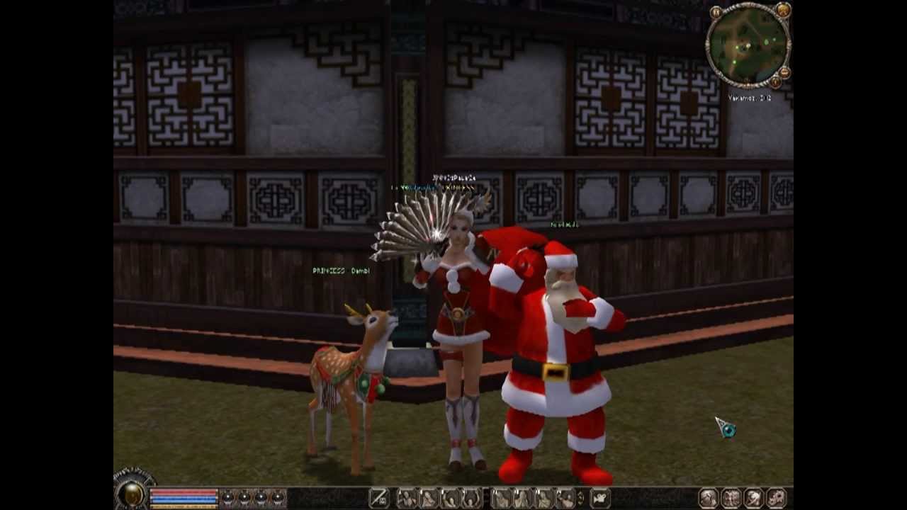 Metin2 Noel Kostüm Dans HD şaman PRINCESS