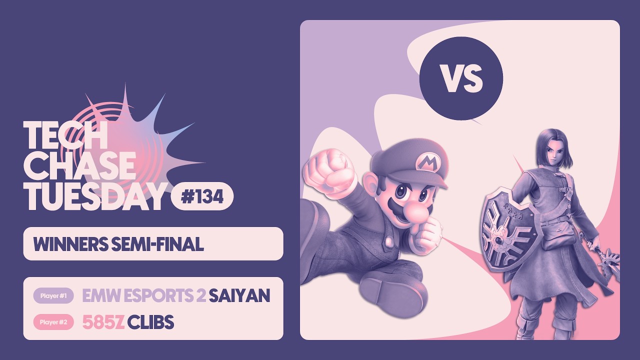 EMW Esports 2 | Saiyan vs 585Z | Clibs (Hero/Yoshi/Sonic) | Winners Semis | Tech Chase Tuesday 134