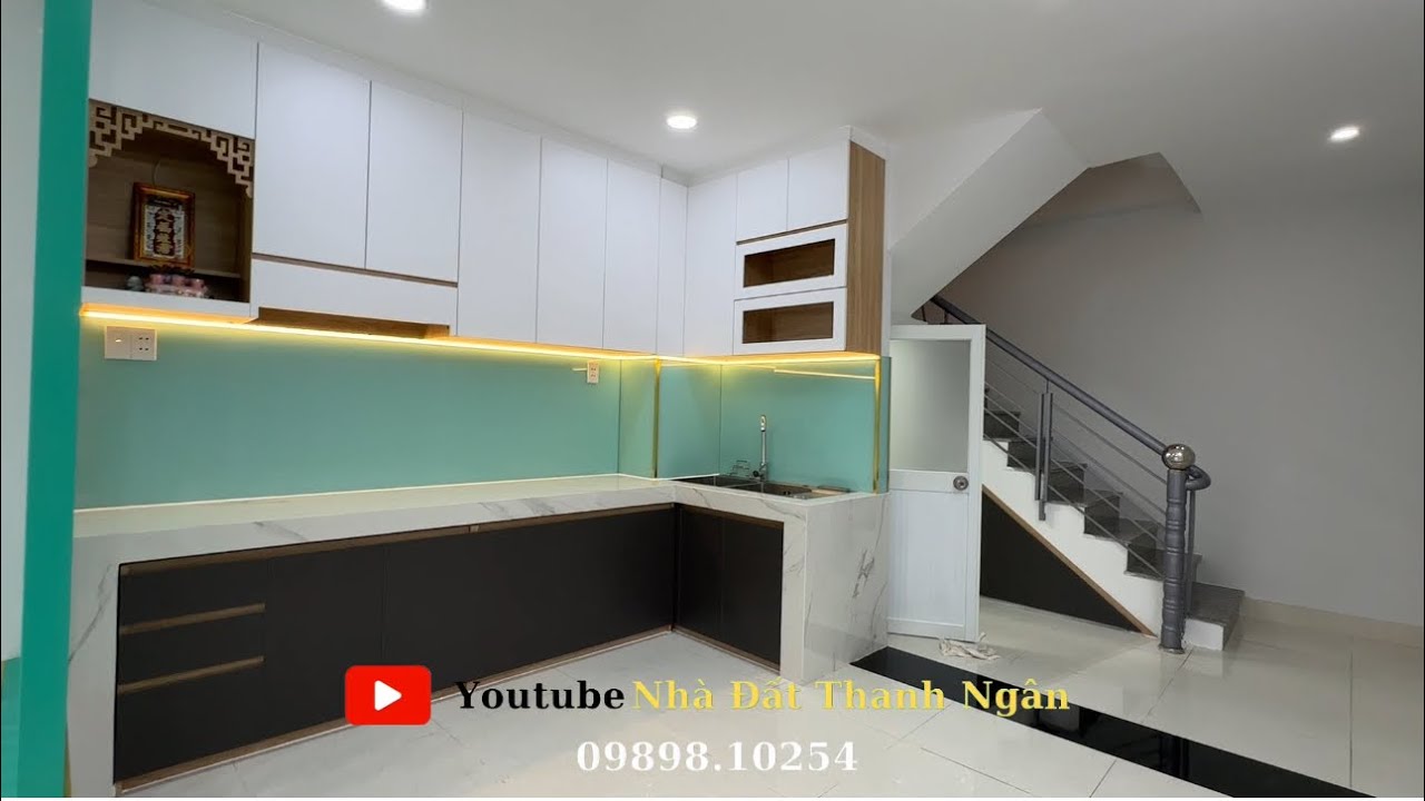 Nhà Bình Tân | Giáp quận 6 đường xe hơi thông gần chợ Bình Trị Đông ( ngang 4m dài 10m )