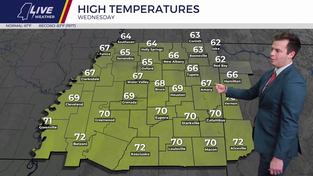 LIVE at 5: Matt is live in Pontotoc tracking another frigid night ahead