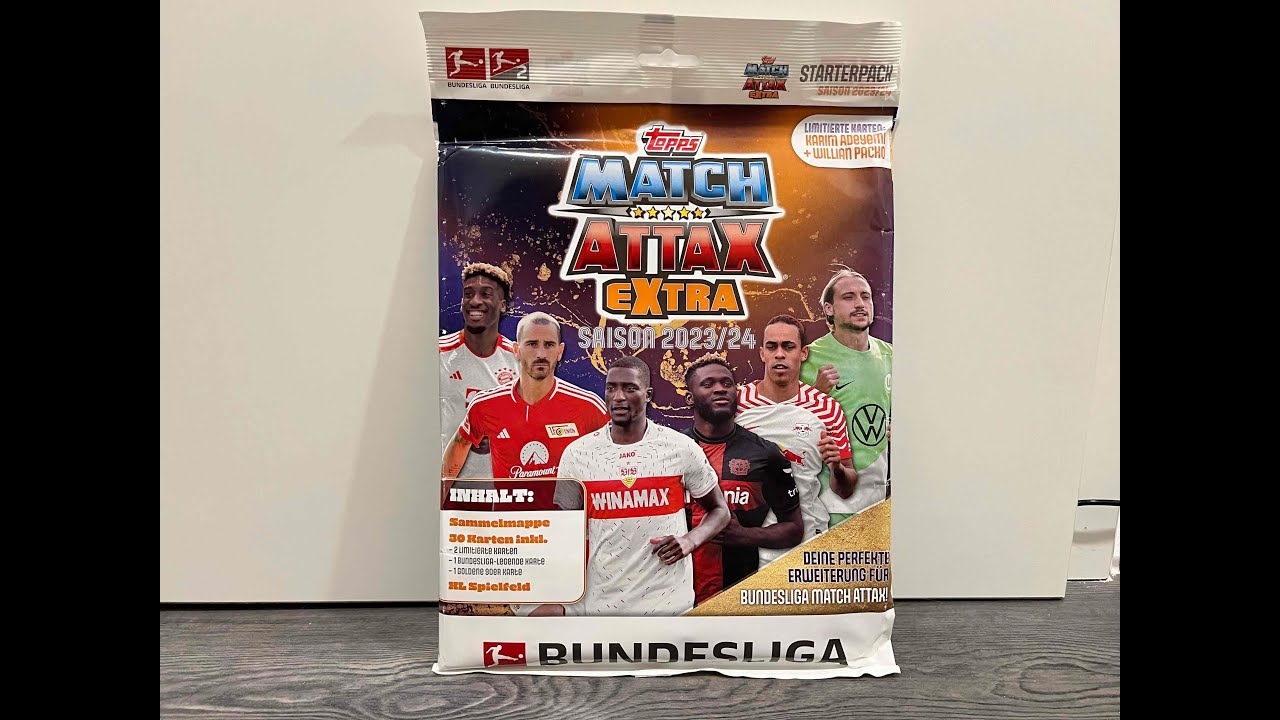 STARTERPACK der MATCH ATTAX BUNDESLIGA EXTRA