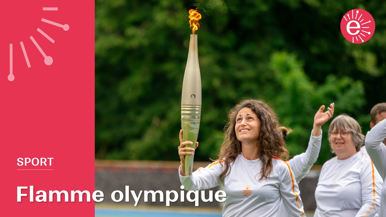 Passage de la flamme olympique en Essonne