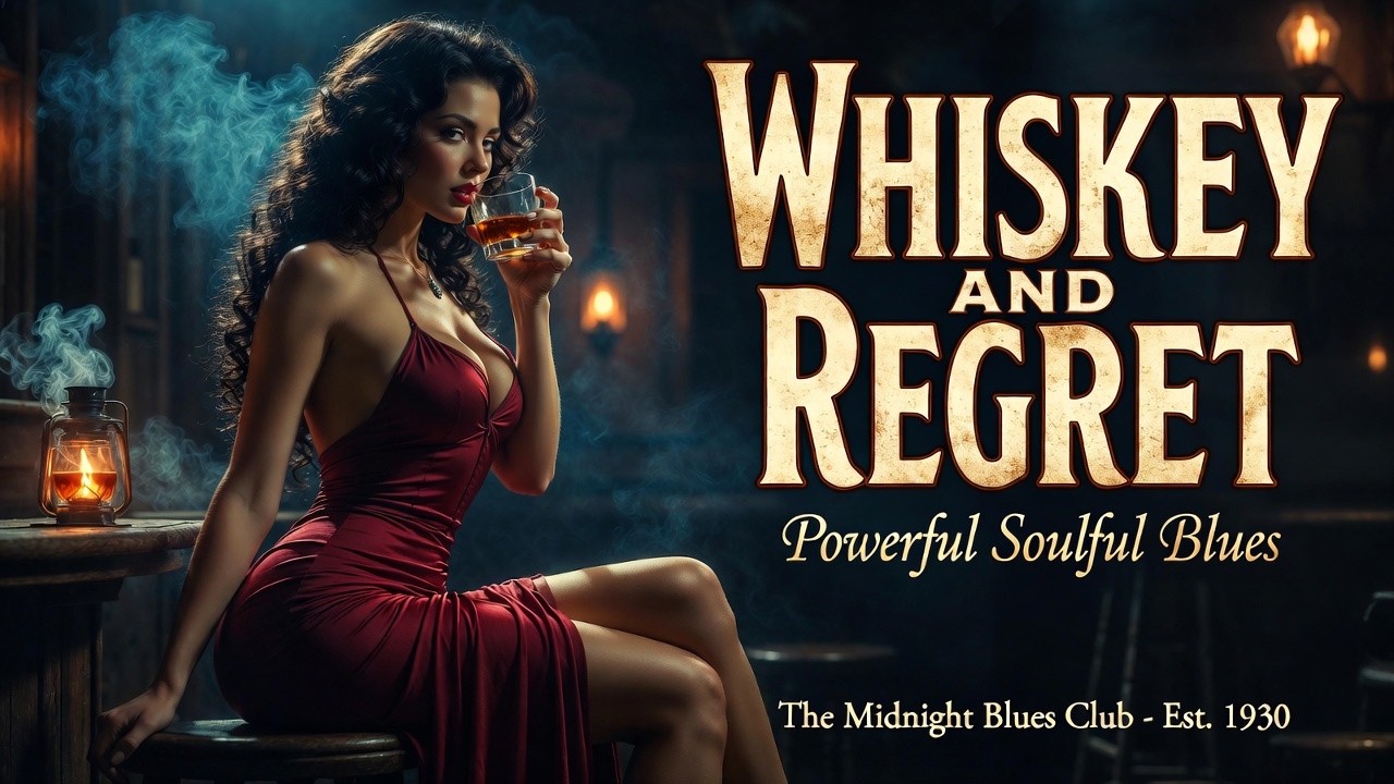 Whiskey and Regret 💔 Powerful Soulful Blues (1930s Delta Style Single) 🥃