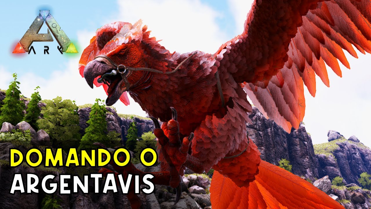 Como domar o Argentavis rapidinho - #ARK Survival Evolved - como domar águia