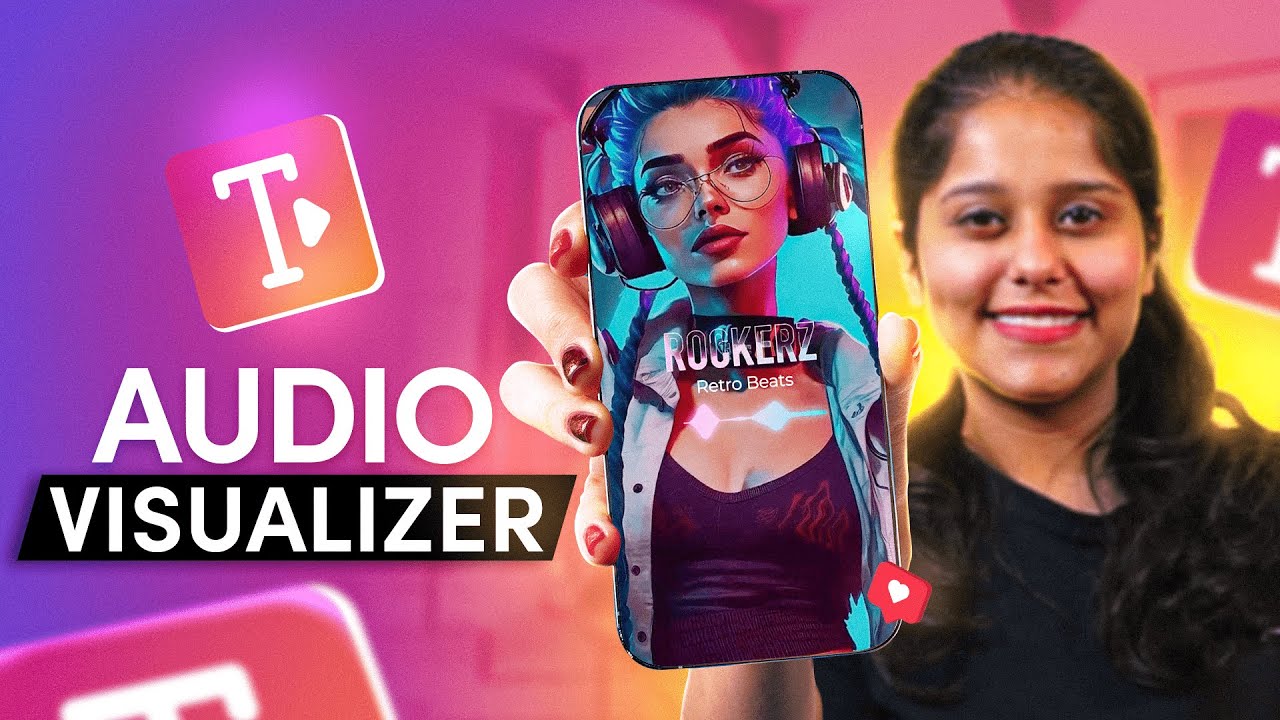 How To Make Text Audio Visualizer on Android/Iphone
