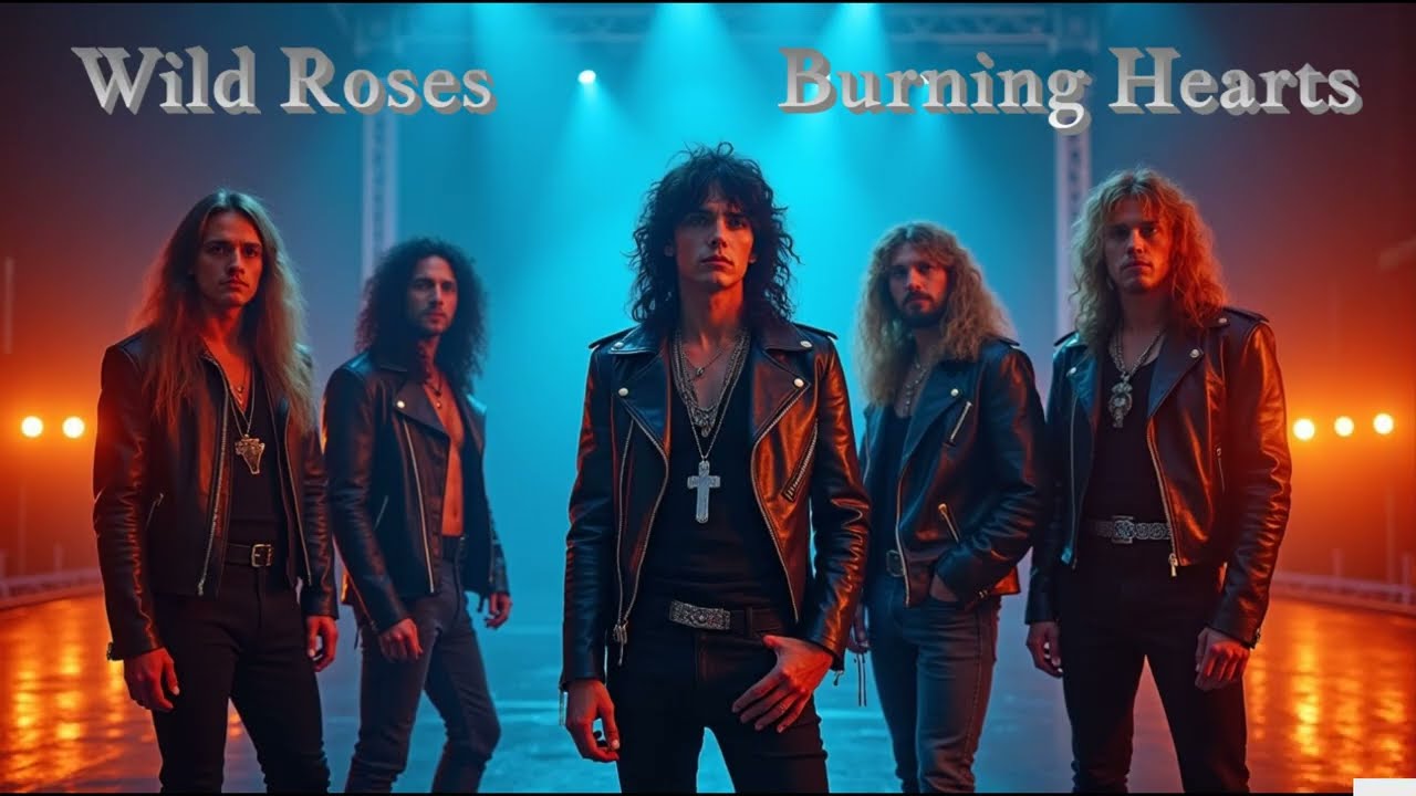 🔥 WILD ROSES: Burning Hearts (Full Album) #rock #metal #music