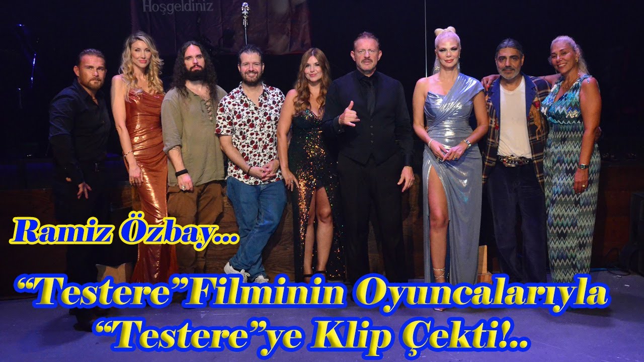 Ramiz Özbay... TESTERE İSTANBUL'DA!
