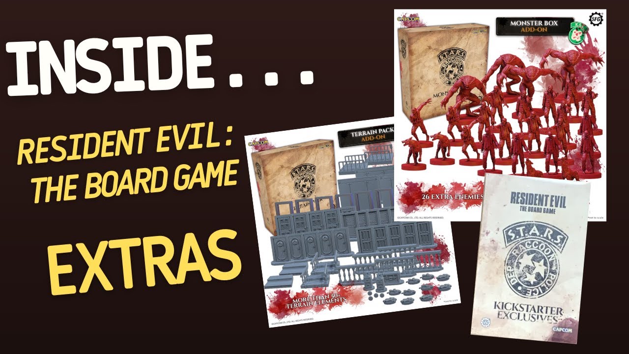 Resident Evil The Board Game Extras | Inside with João Ricardo Ep334