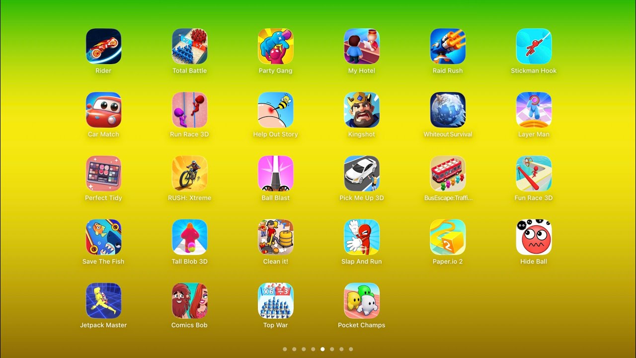 These Mobile Games Are Addictive 😱Shortcut Run, Hexa Sort, Helix Jump, Aquapark.io