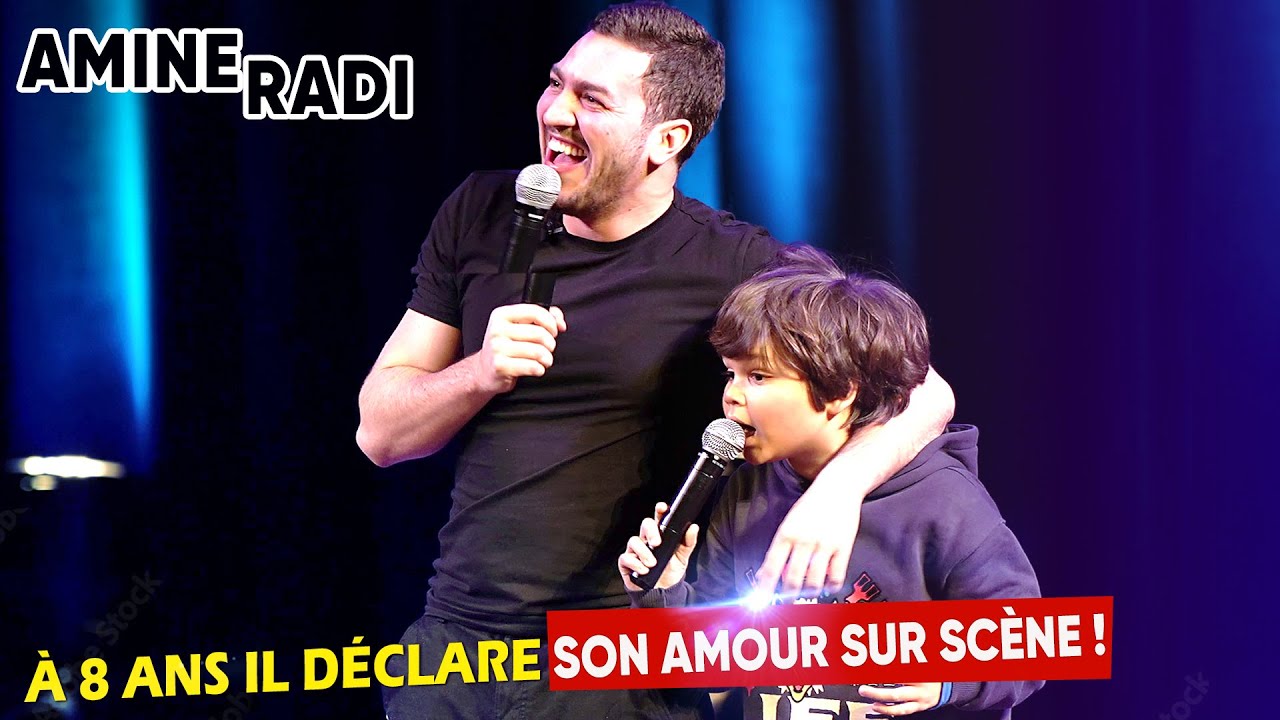 Amine Radi : À 8 ans il déclare son amour sur scène !