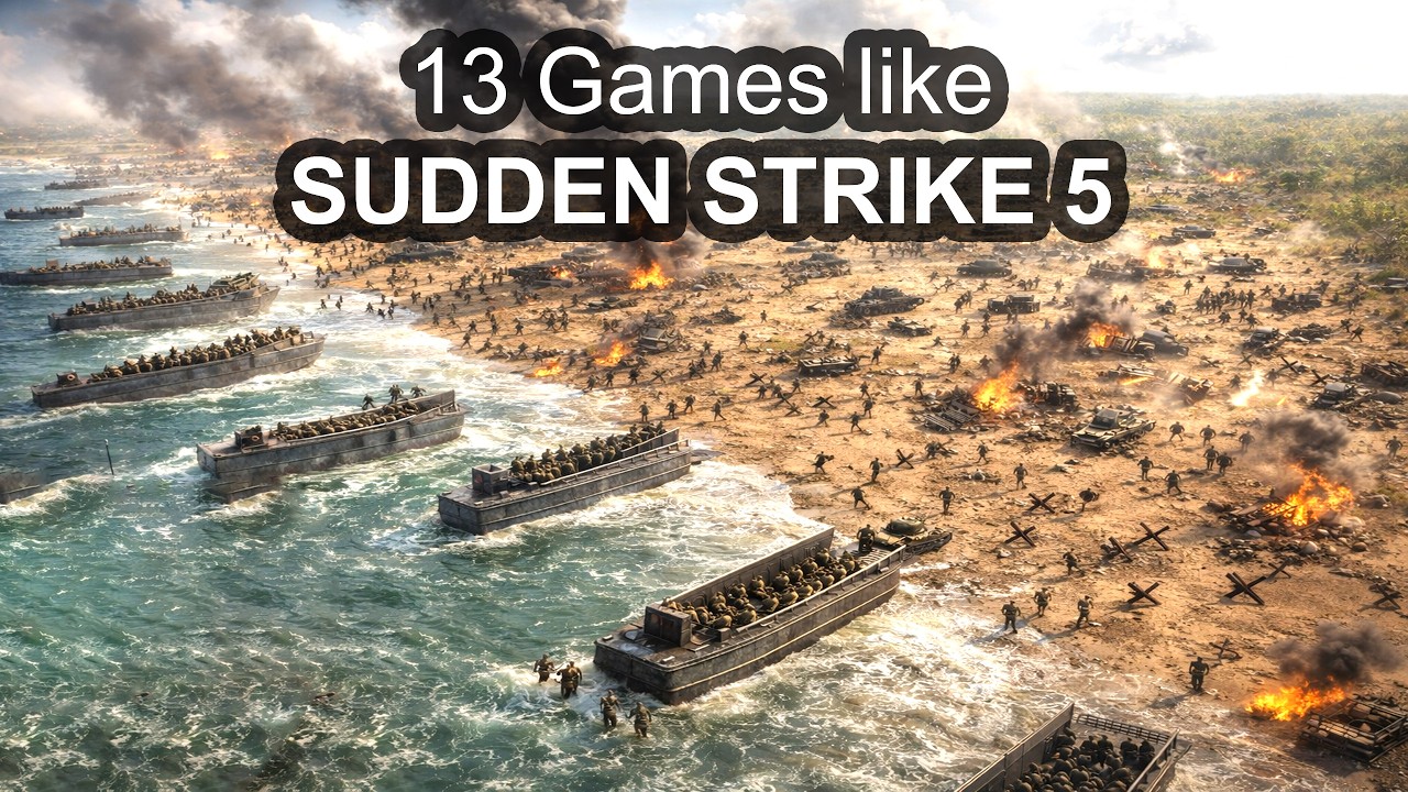 13 WW2 Real Time Tactics Games to play until SUDDEN STRIKE 5 is Released!