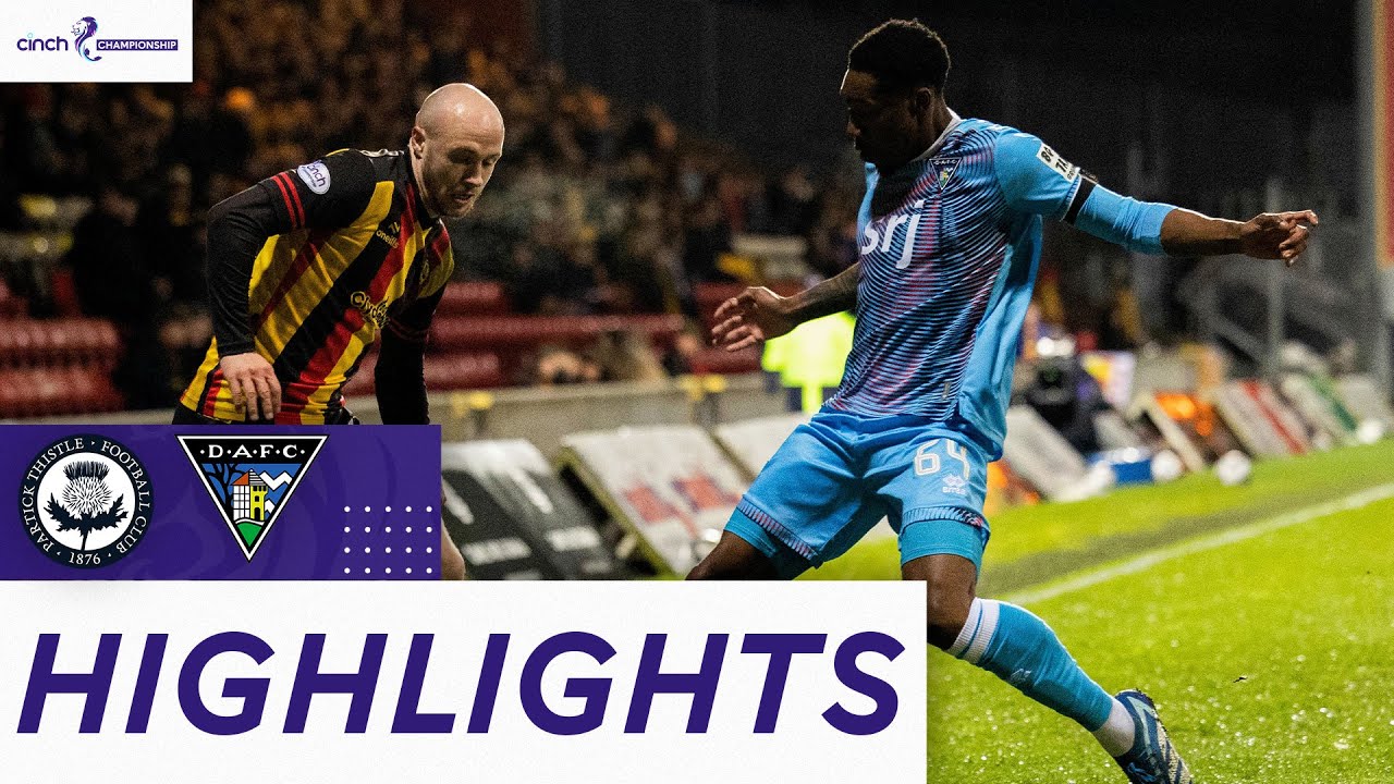 Partick Thistle 1-3 Dunfermline | Pars Clinch Comeback Win | cinch Championship