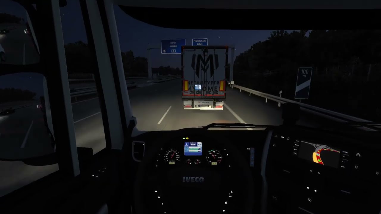 Euro Truck Simulator 2 ( gameplay ending )