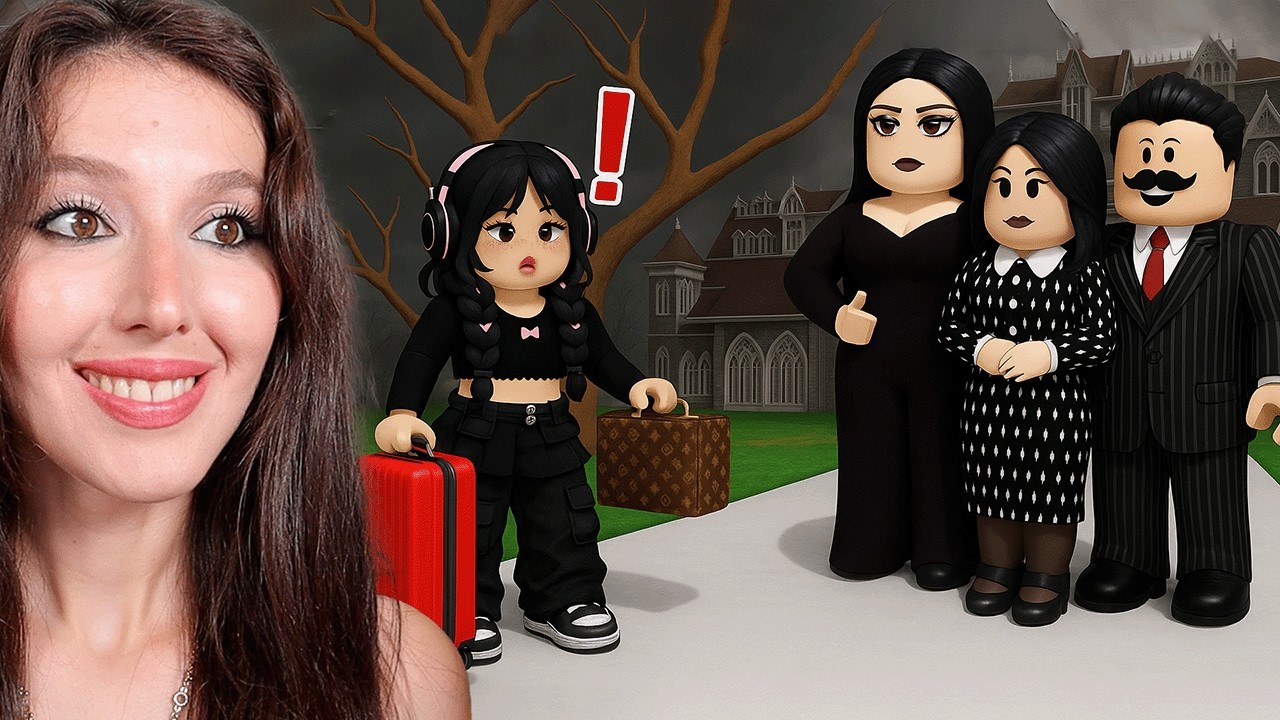 ROBLOX'da WEDNESDAY AİLESİNE KATILDIM!