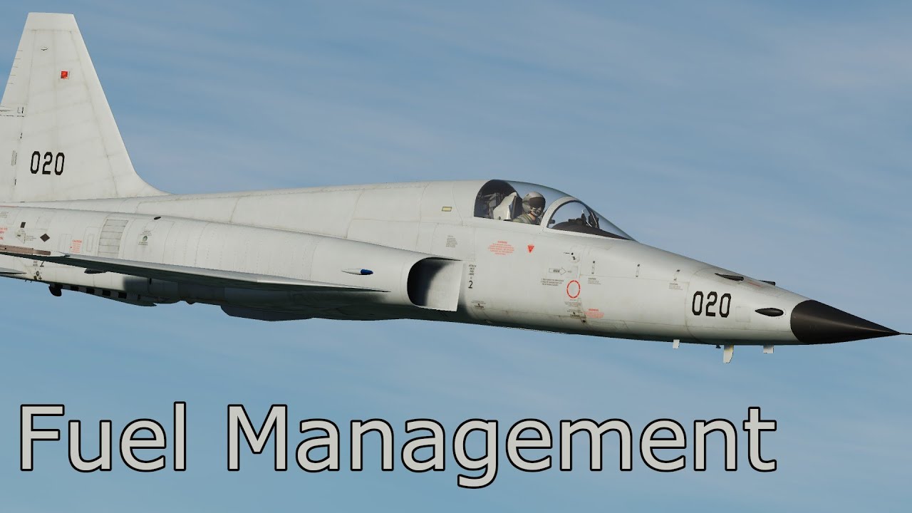 DCS F-5E Fuel Management