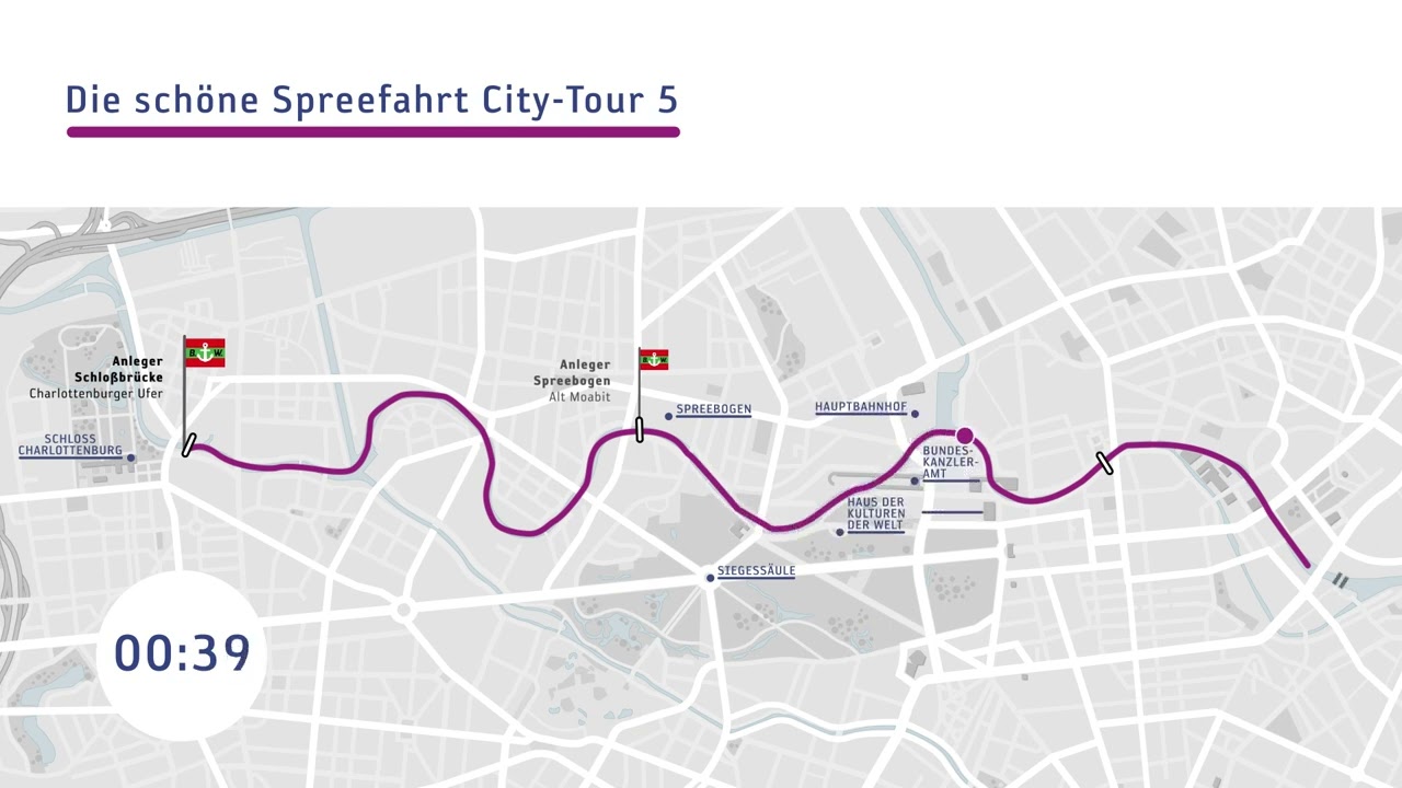 Die sch&ouml;ne Spreefahrt City-Tour 5