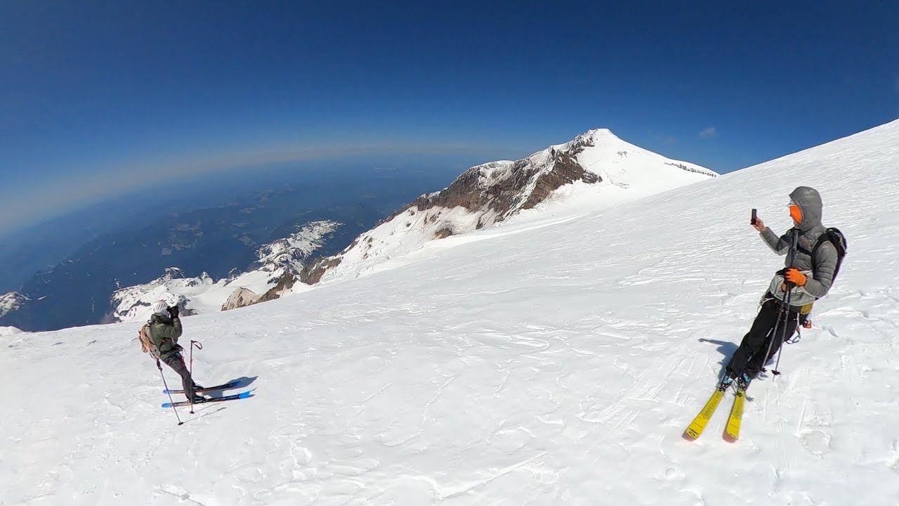 A West Side Story: Skiing Mt Rainier's Tahoma Glacier
