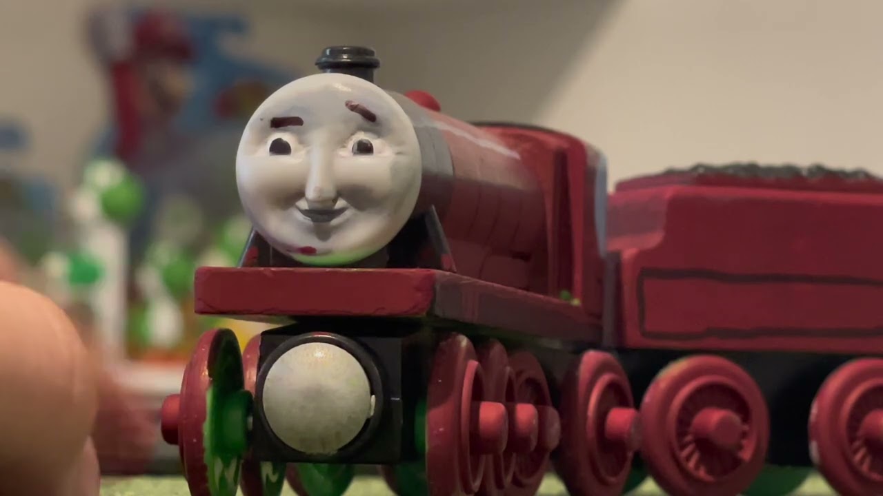 My Custom Wooden Railway Algy & Geoffrey 